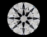 0.23 carat Round diamond D  VVS2 Excellent
