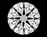 0.23 carat Round diamond E  VVS2 Excellent