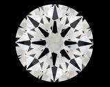 0.33 carat Round diamond F  IF Excellent