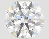 0.50 carat Round diamond I VVS1 Excellent