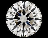 2.21 carat Round diamond J  I1 Excellent