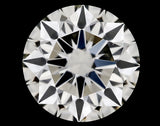 0.50 carat Round diamond J  VVS2 Excellent