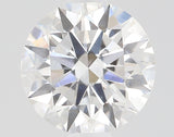 0.33 carat Round diamond E VS2 Excellent