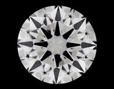 0.24 carat Round diamond D VS2 Excellent
