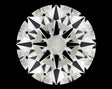 0.33 carat Round diamond K IF Excellent