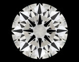 0.33 carat Round diamond K IF Excellent