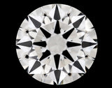 0.52 carat Round diamond E VVS2 Excellent
