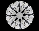 0.30 carat Round diamond I VVS2 Excellent