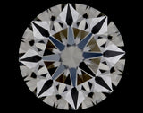 0.56 carat Round diamond F  IF Excellent