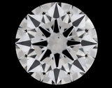0.24 carat Round diamond E VS2 Excellent