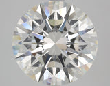 5.34 carat Round diamond I  IF Excellent