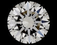 0.37 carat Round diamond I VVS2 Excellent