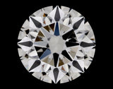 0.53 carat Round diamond F  VVS2 Excellent