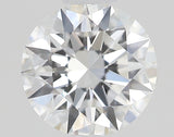 0.21 carat Round diamond F IF Excellent