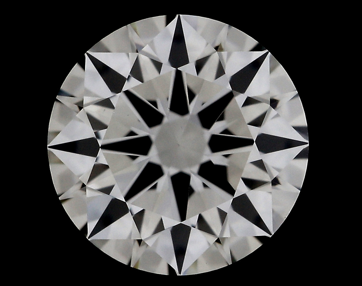 0.57 carat Round diamond I  VVS2 Excellent