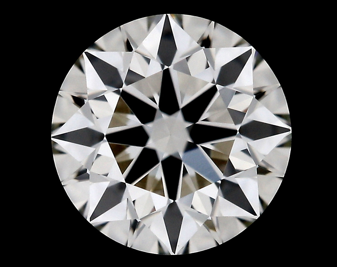 0.45 carat Round diamond J  VVS2 Excellent