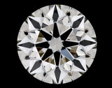 0.45 carat Round diamond J  VVS2 Excellent