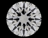 0.22 carat Round diamond D  VVS2 Excellent