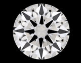 0.24 carat Round diamond D  VS2 Excellent