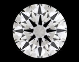0.24 carat Round diamond E VS2 Excellent