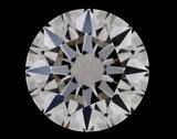 0.21 carat Round diamond D  VVS2 Excellent