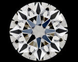 0.51 carat Round diamond H IF Excellent