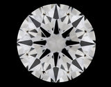 0.25 carat Round diamond E VS1 Excellent
