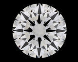 0.30 carat Round diamond E VVS2 Excellent