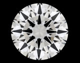 0.33 carat Round diamond E  VVS2 Excellent