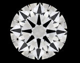 0.24 carat Round diamond F VVS2 Excellent