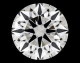 0.52 carat Round diamond F  VVS2 Excellent