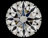 0.33 carat Round diamond J  VVS2 Excellent