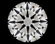 0.33 carat Round diamond I VS1 Excellent