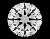 0.23 carat Round diamond D VVS2 Excellent