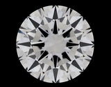 0.22 carat Round diamond D VVS1 Excellent