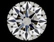 0.37 carat Round diamond I IF Excellent