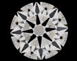 0.46 carat Round diamond H SI1 Excellent