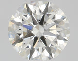 0.33 carat Round diamond I  VVS2 Excellent