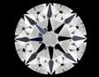 0.33 carat Round diamond I VS1 Excellent
