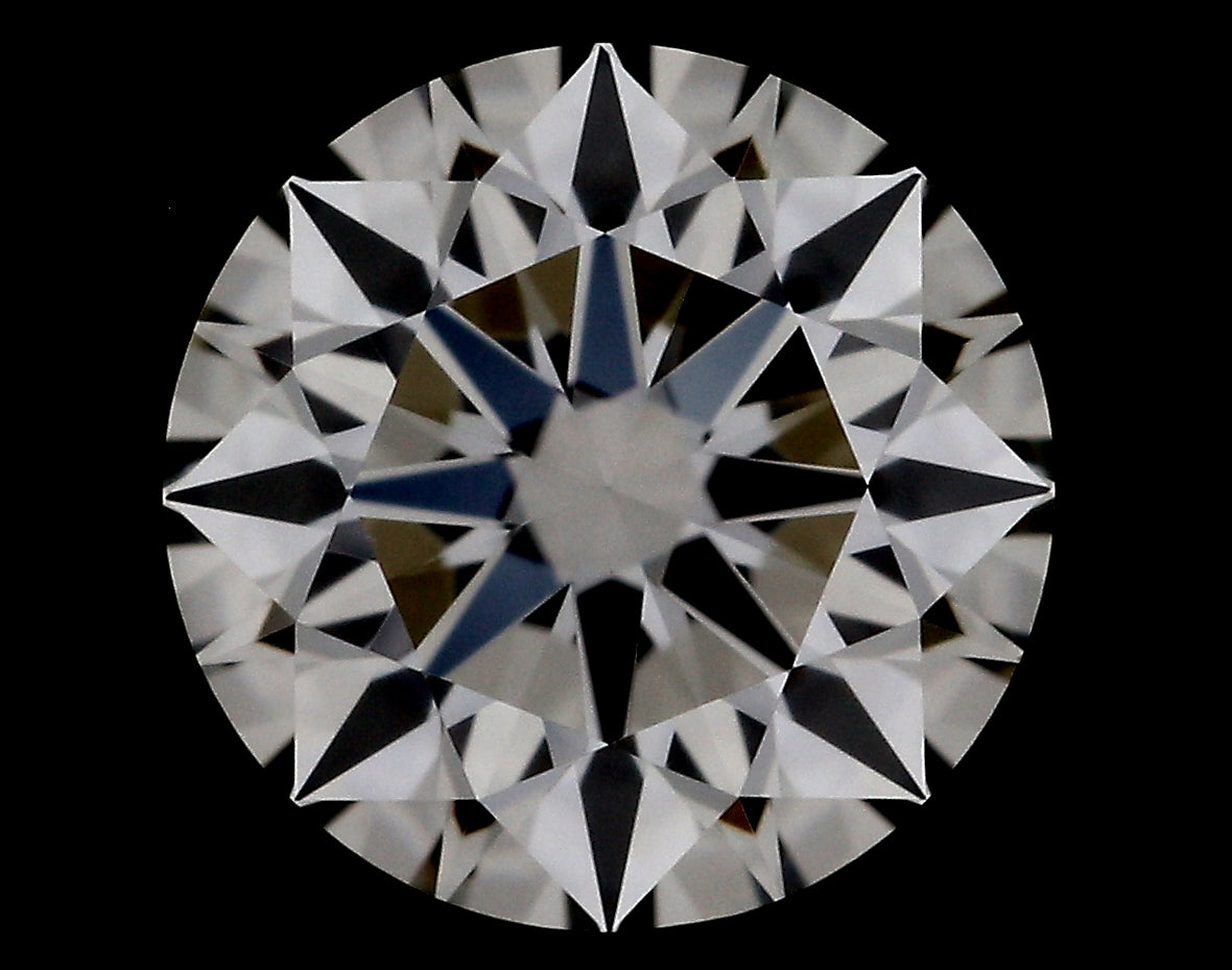 0.52 carat Round diamond J  VVS2 Excellent