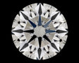 0.53 carat Round diamond H VVS1 Excellent