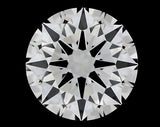 0.33 carat Round diamond E  VVS2 Excellent