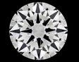 0.45 carat Round diamond F VVS1 Excellent