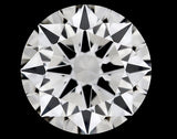 0.45 carat Round diamond F VVS1 Excellent