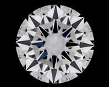 0.21 carat Round diamond D VVS1 Excellent
