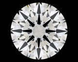 0.53 carat Round diamond F  VVS2 Excellent