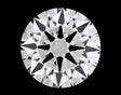 0.24 carat Round diamond D VVS2 Excellent