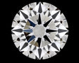 0.43 carat Round diamond D VVS2 Excellent