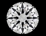 0.21 carat Round diamond D  VVS2 Excellent