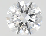 0.21 carat Round diamond E VVS1 Excellent